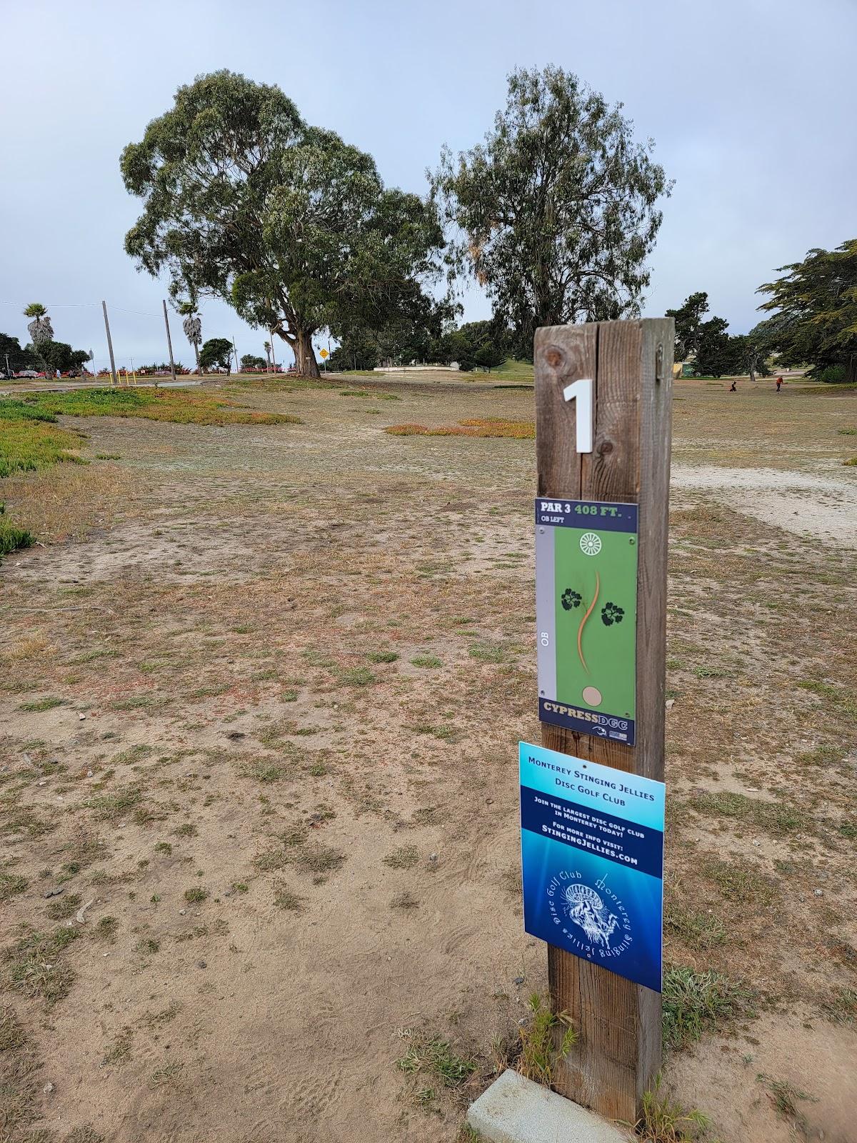 Photo of CSUMB Cypress Disc Golf Course